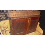 A three drawer collectors cabinet cricke