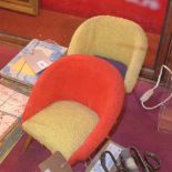 Tub chairs, pair 1950's miniature factor