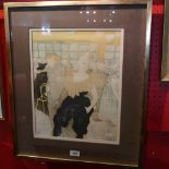 A limited edition Toulouse Lautrec litho