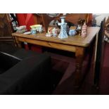 Kitchen table, Victorian pine 136cm x 94