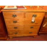 Chest - Victorian pine 98cm wide