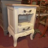 A French style pot cupboard 45cm wide