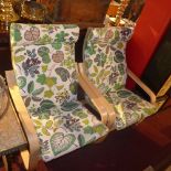 Armchairs - pair Swedish designer lamina