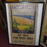 SOLD IN TIMED AUCTION A 1930's original transport for Lytham St Anne's 'The Garden City by the Sea,