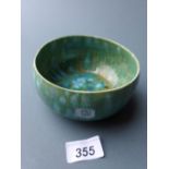 A Monterey Pottery bowl 'Monterey Jade'