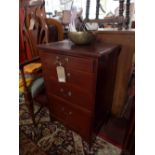 Chest - Victorian mahogany 55cm wide