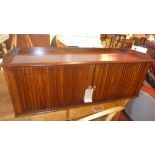 A 19th century mahogany tabletop cabinet