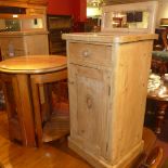 Pot cupboards - pair 19th century Contin