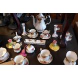 A Royal Albert Old Country Rose tea serv