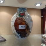 A limited edition Moorcroft vase decorat