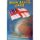 A vintage Shaw Savill Lines advertising
