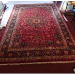 A fine north east Persian Meshad carpet 340 x 257cm,