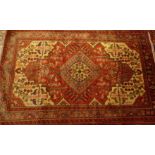 A fine north west Persian Nahawand rug 234 x 147cm,