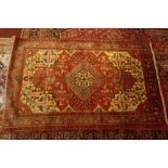 A fine north west Persian Nahawand rug 234 x 147cm,