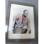 A signed photograph of Charlton Heston 2