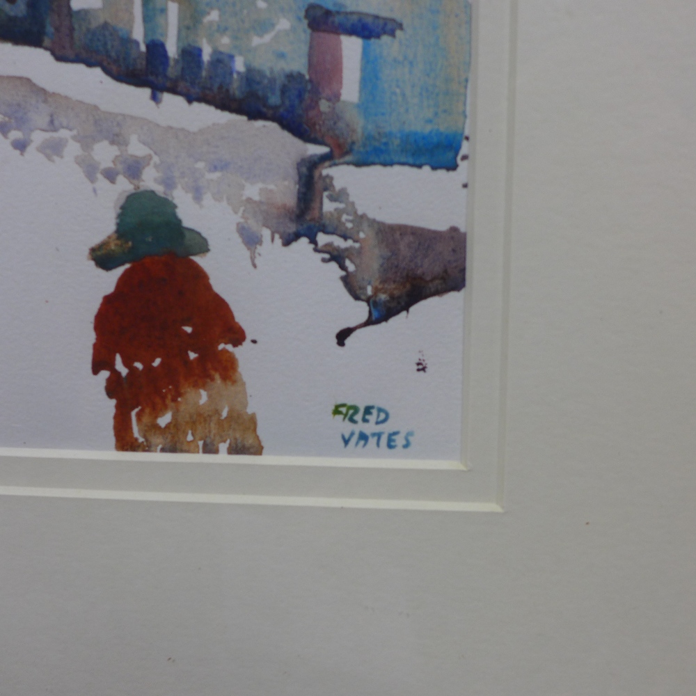 A Fred Yates watercolour, - Bild 2 aus 2