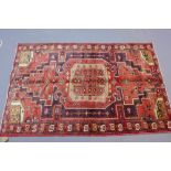 A fine north west Persian Haraban rug 190 x 120cm,