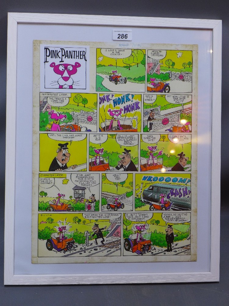 John Mclusky, an original 1970's Pink Panther cartoon,