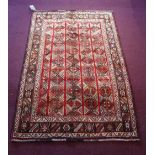 A north west Persian Afshar rug 206 x 130cm,