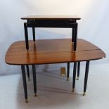 A G-Plan mahogany extending dining table with makers stamp,