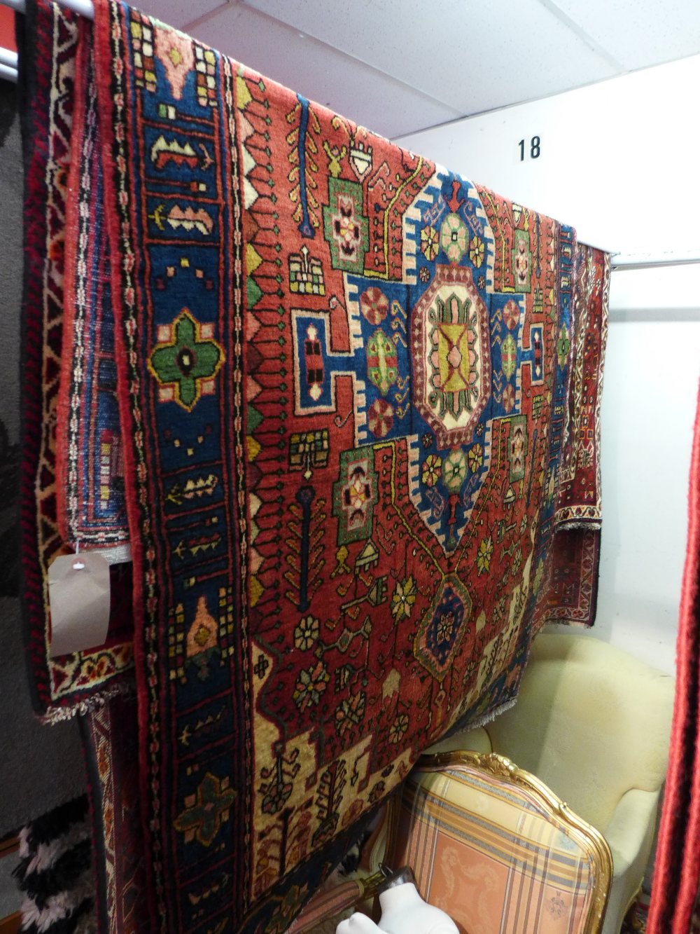 An extremely fine north west Persian Nahawand rug,