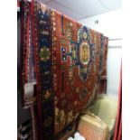 An extremely fine north west Persian Nahawand rug,