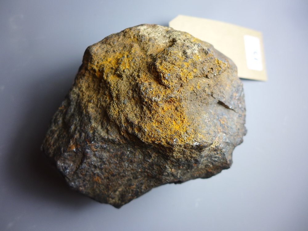 A meteorite.