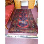 A North West Persian Zanjan rug, 218cm x