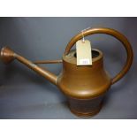 A 19th Century copper watering can