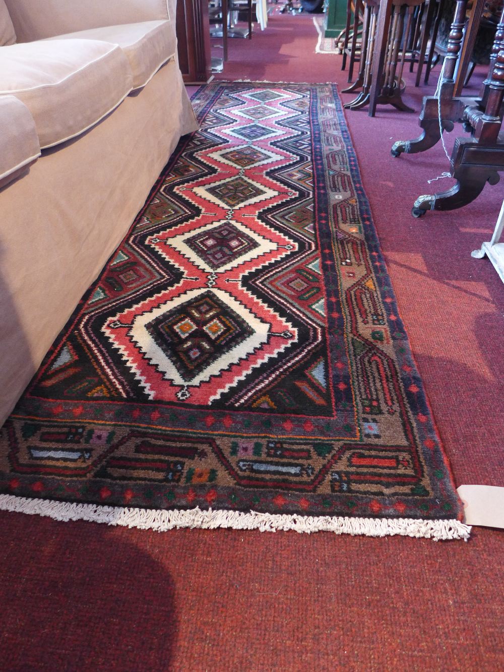 A North West Persian Hamadan runner, 300cm x 84cm,