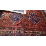 A North West Persian Afshar carpet, trip