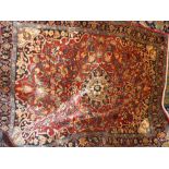 An extremley fine North East Persian Meshad rug,