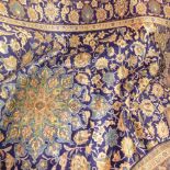 A fine North West Persian Yazd carpet,