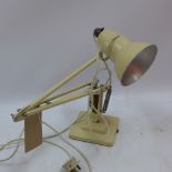 A Herbert Terry lamp-model 1227 from 1936, ivory painted.