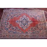 An extremely fine Central Persian Sarouk rug.