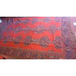 A vintage Ushak rug used for a number of decades at Abbey Road Studios, London,