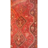 A fine South West Persian Afshar carpet.