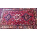 An extremley fine South West Persian Qashgai rug,