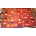 An extremely fine South West Persian Qashgai Kilim,