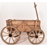 A large 19th Century "Trundle" cart, originally from Germany