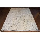 A Moroccan Berber Beni Mrirt rug with abstract dots design