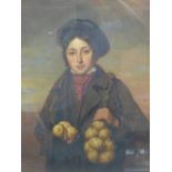 William Smith (1813-1859) The Lemon Seller 1844, oil on canvas.