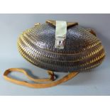 An early 20th century Armadillo taxidermy handbag