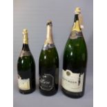 A Taittinger Nabuchadnezzar size (15 litres) champagne bottle,