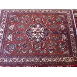 A fine Central Persia Najafabad rug.