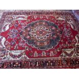 A fine North West Persian Bakatian carpet.