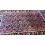 A fine North East Persian Turkoman carpet.