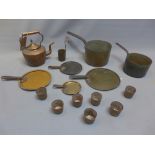 A collection of copper,