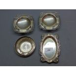 A pair of Mappin and Webb silver dishes, London 1929/3,