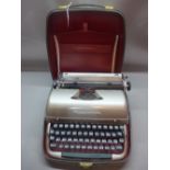 A Remington cased typewriter